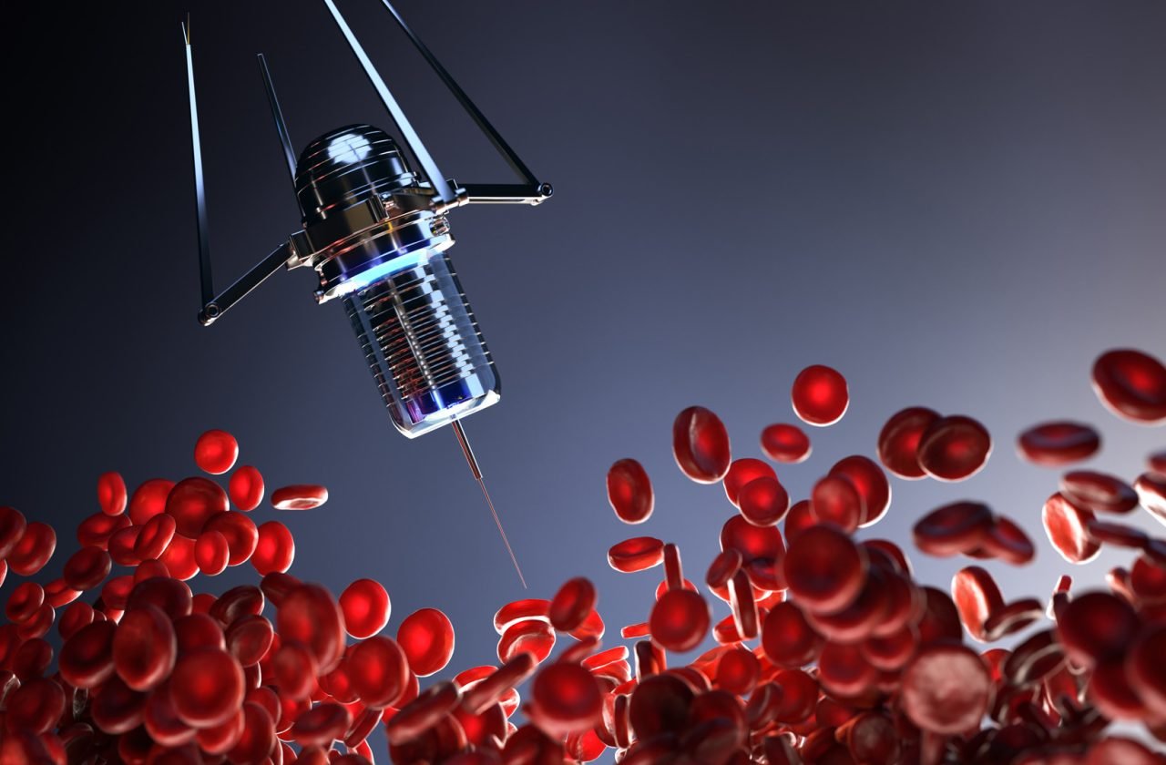 millirobots blood